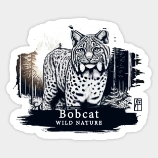 Bobcat - WILD NATURE - BOBCAT -10 Sticker